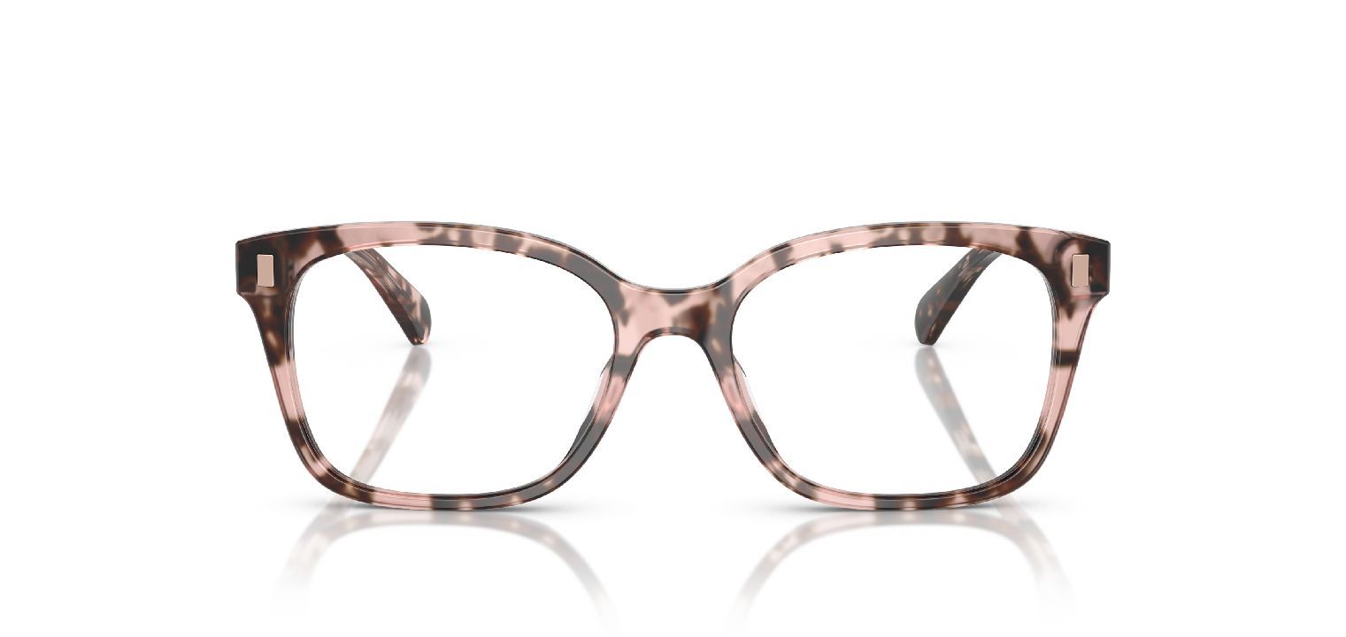 Ralph Rechteckig Brillen 0RA7174U Rosa für Damen