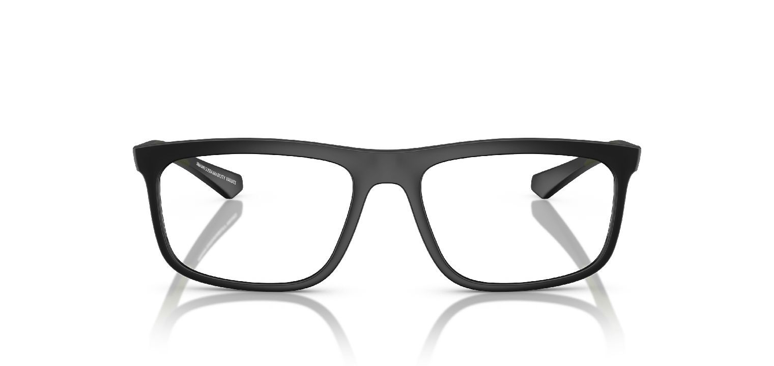 Emporio Armani Quadratisch Brillen 0EA3246 Schwarz für Herren