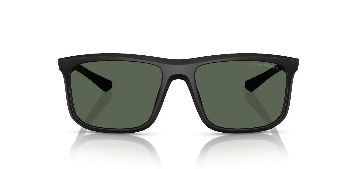 Emporio Armani Quadratisch Sonnenbrillen 0EA4234U Schwarz für Herren