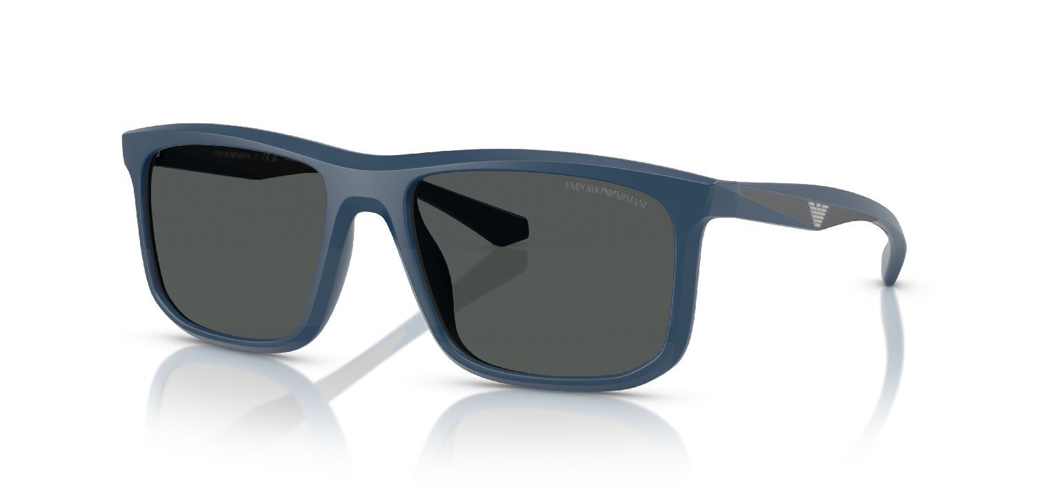 Emporio Armani Quadratisch Sonnenbrillen 0EA4234U Blau für Herren