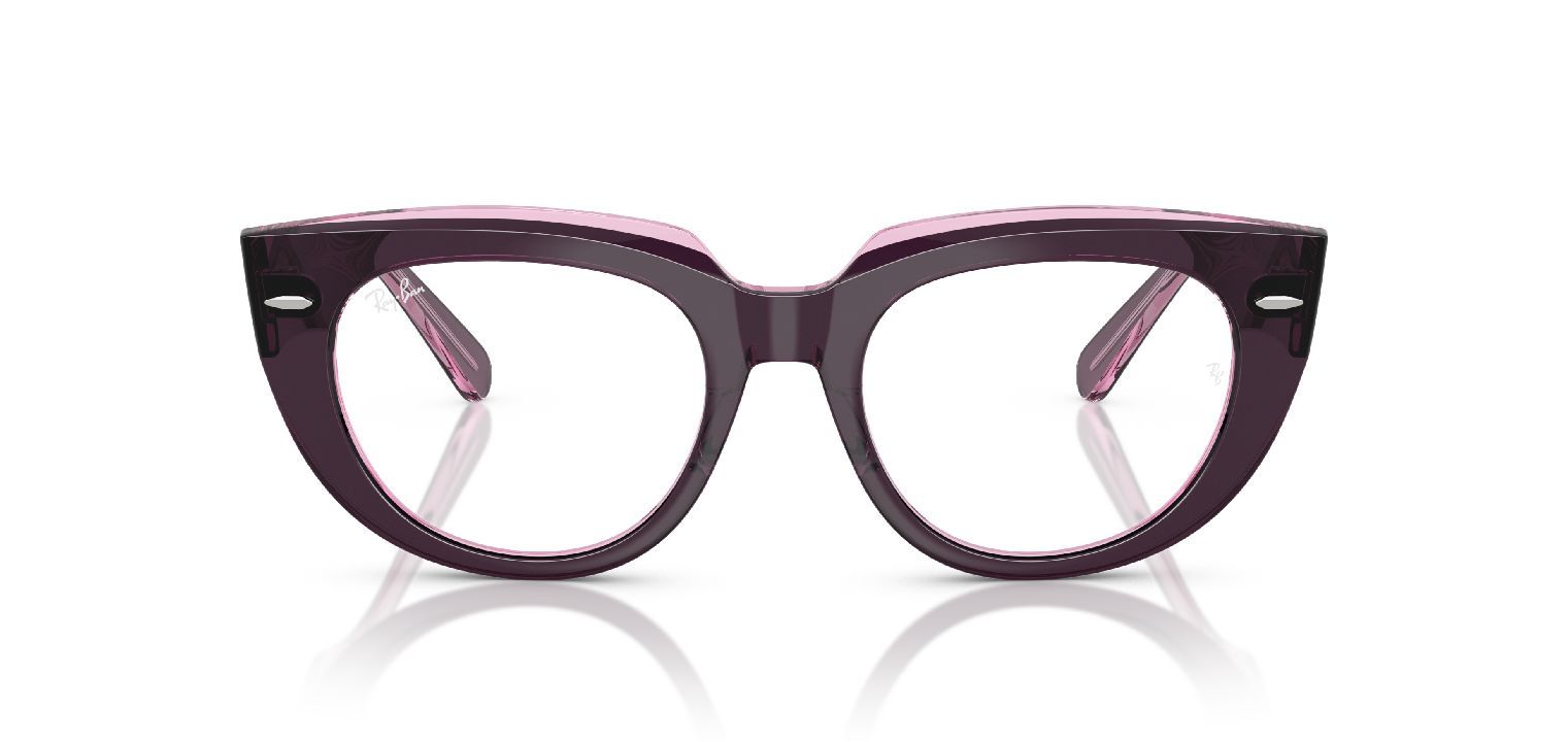 Lunettes de vue Ray-Ban Carré 0RX5586 Violet pour Femme
