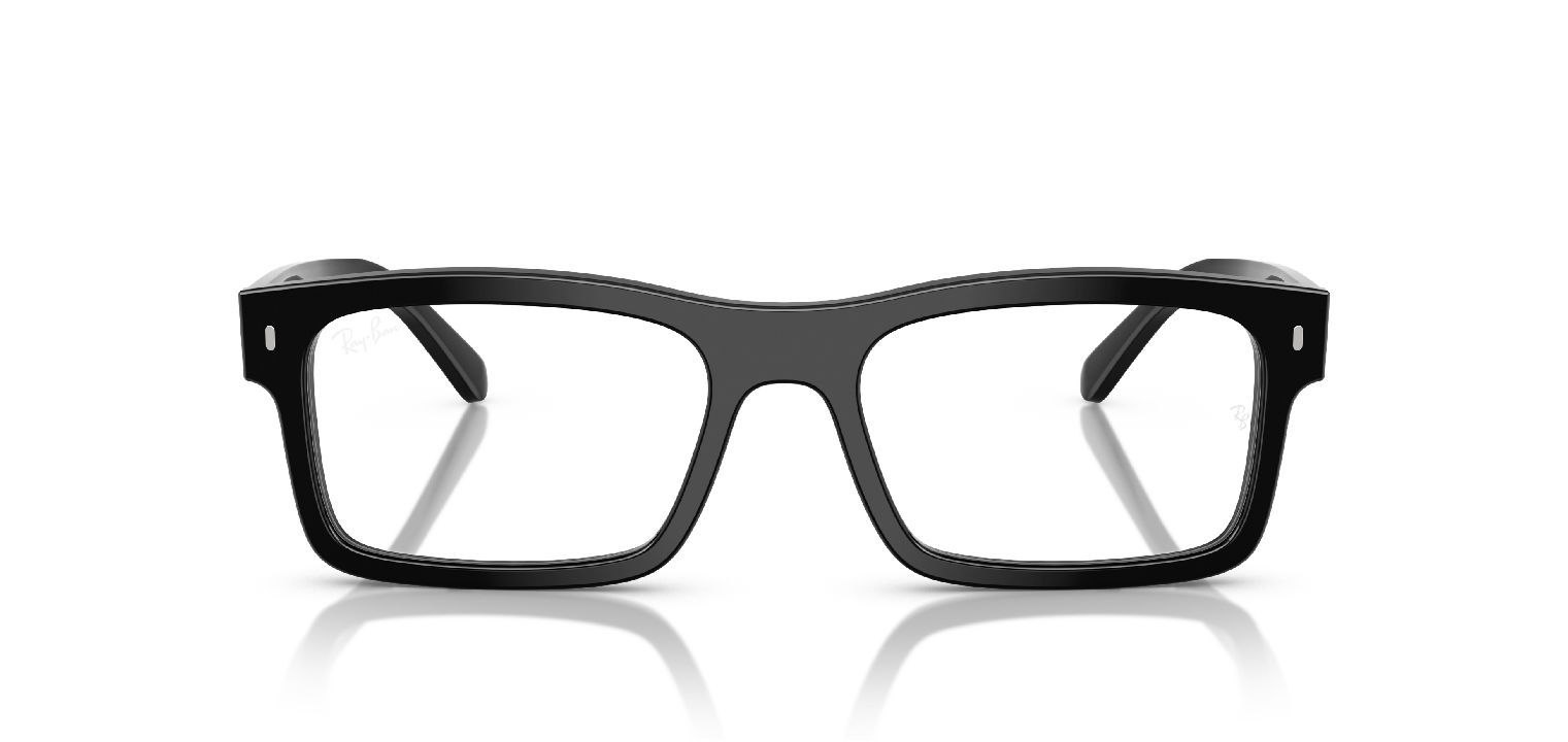 Ray-Ban Rechteckig Brillen 0RX5435 Schwarz für Damen/Herren