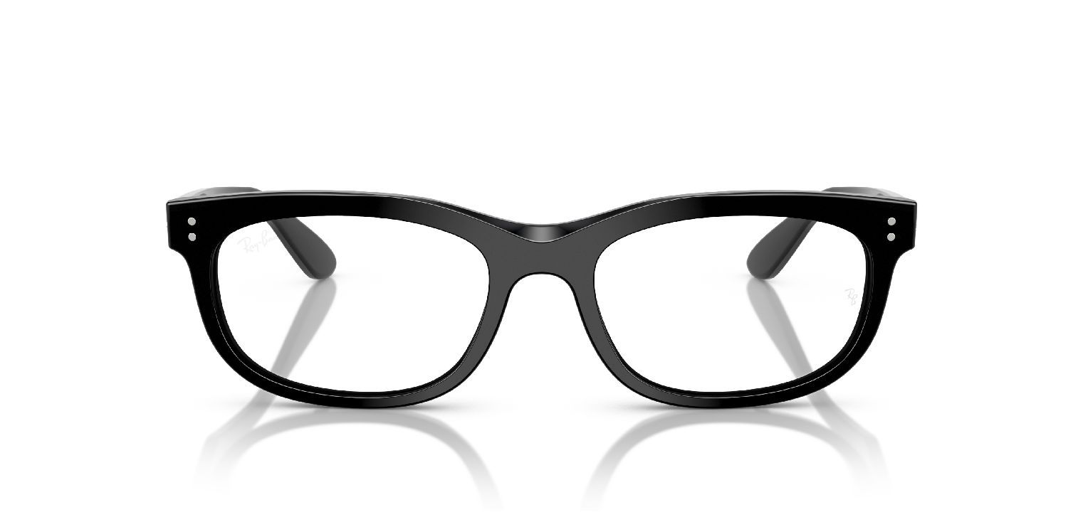 Ray-Ban Quadratisch Brillen 0RX5489 Schwarz für Damen/Herren