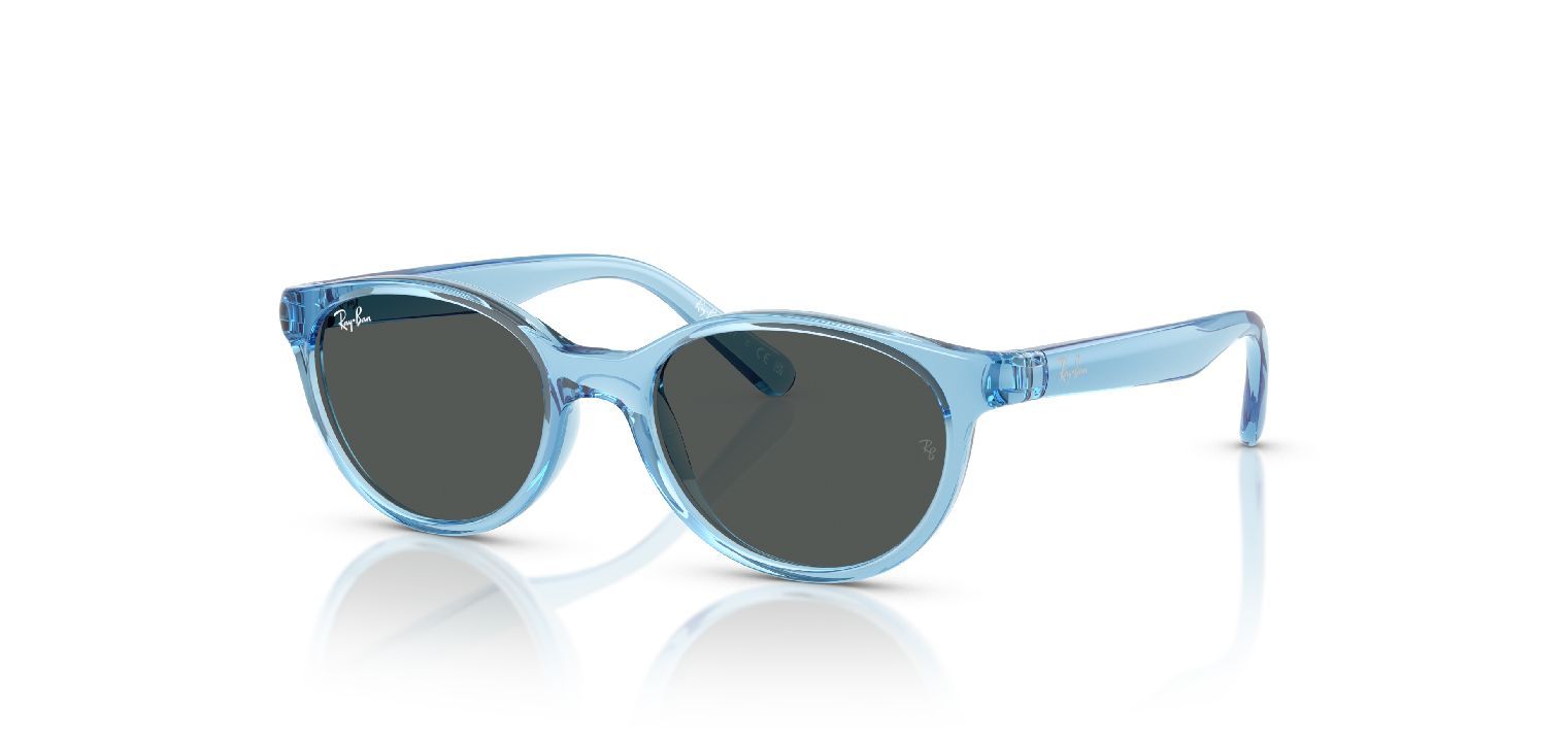 Lunettes de soleil Ray-Ban Carré 0RJ9080S Bleu pour Enfant
