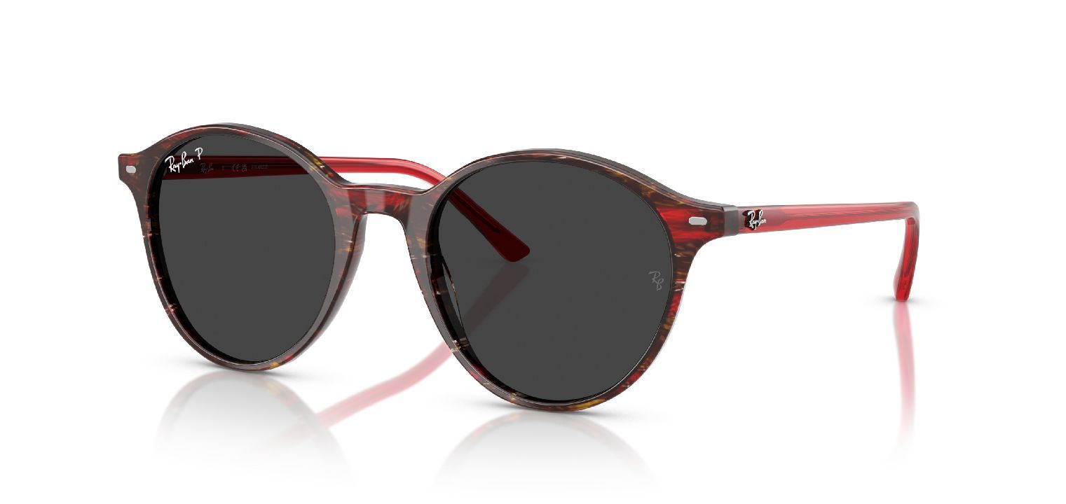 Ray-Ban Rund Sonnenbrillen 0RB2230 Rot für Damen/Herren