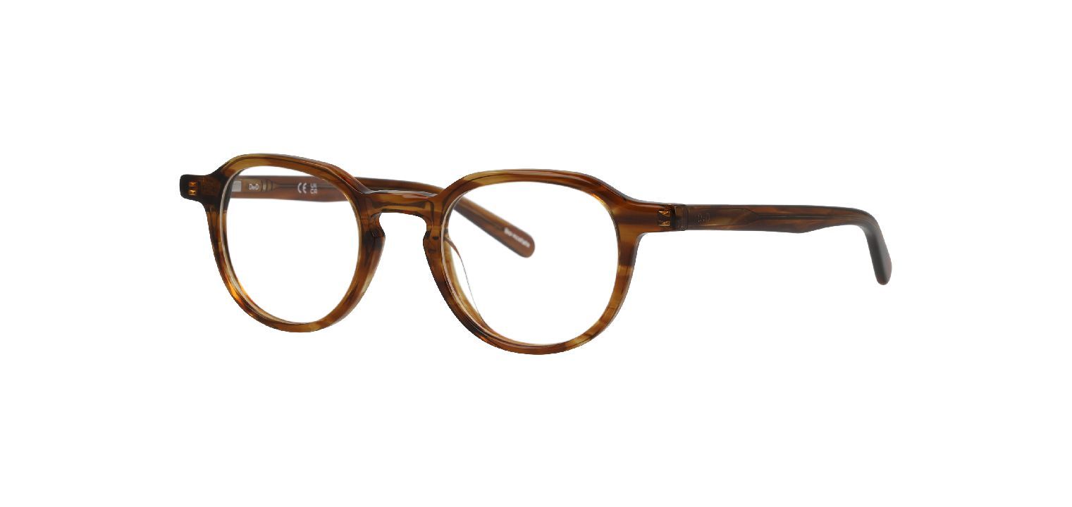 DbyD Rund Brillen 0DB2051 Havana für Herren