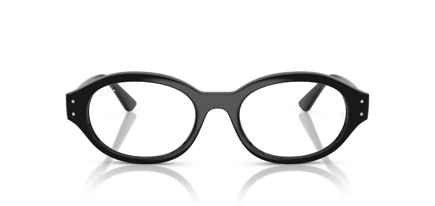 Ray-Ban Oval Brillen 0RX7257 Schwarz für Damen/Herren