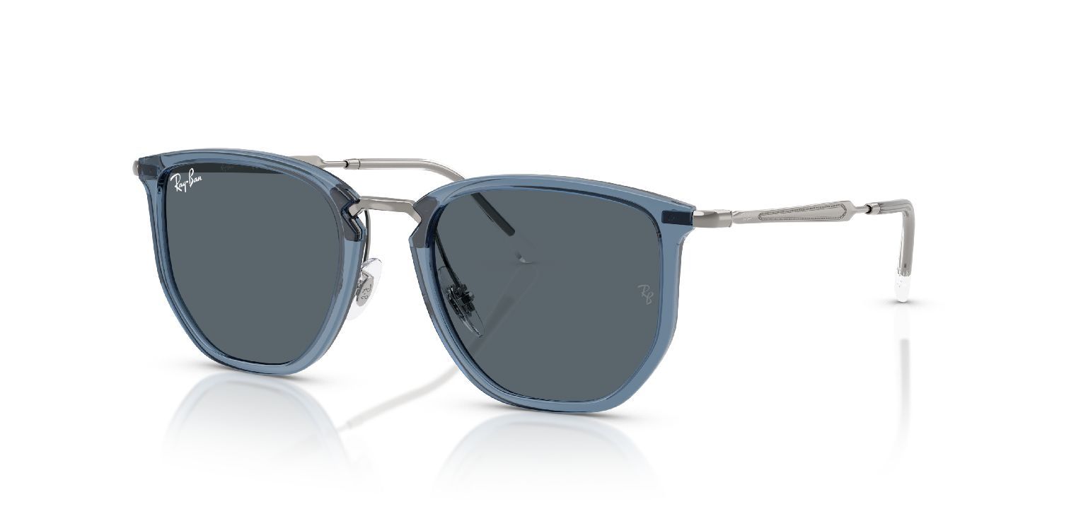 Ray-Ban Rund Sonnenbrillen 0RB4451 Blau für Damen/Herren