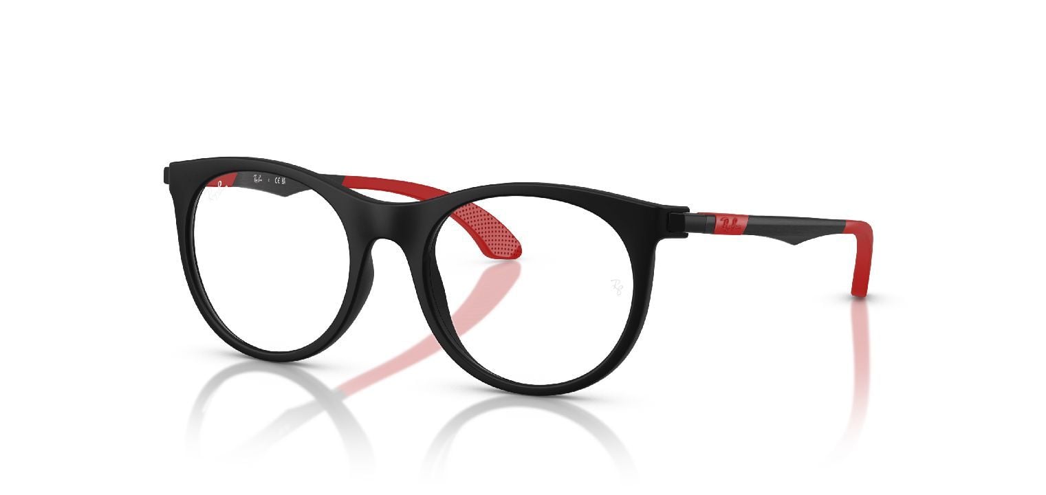 Ray-Ban Rund Brillen 0RY9082V Schwarz für Kinder