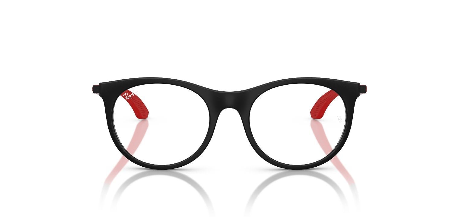 Ray-Ban Rund Brillen 0RY9082V Schwarz für Kinder