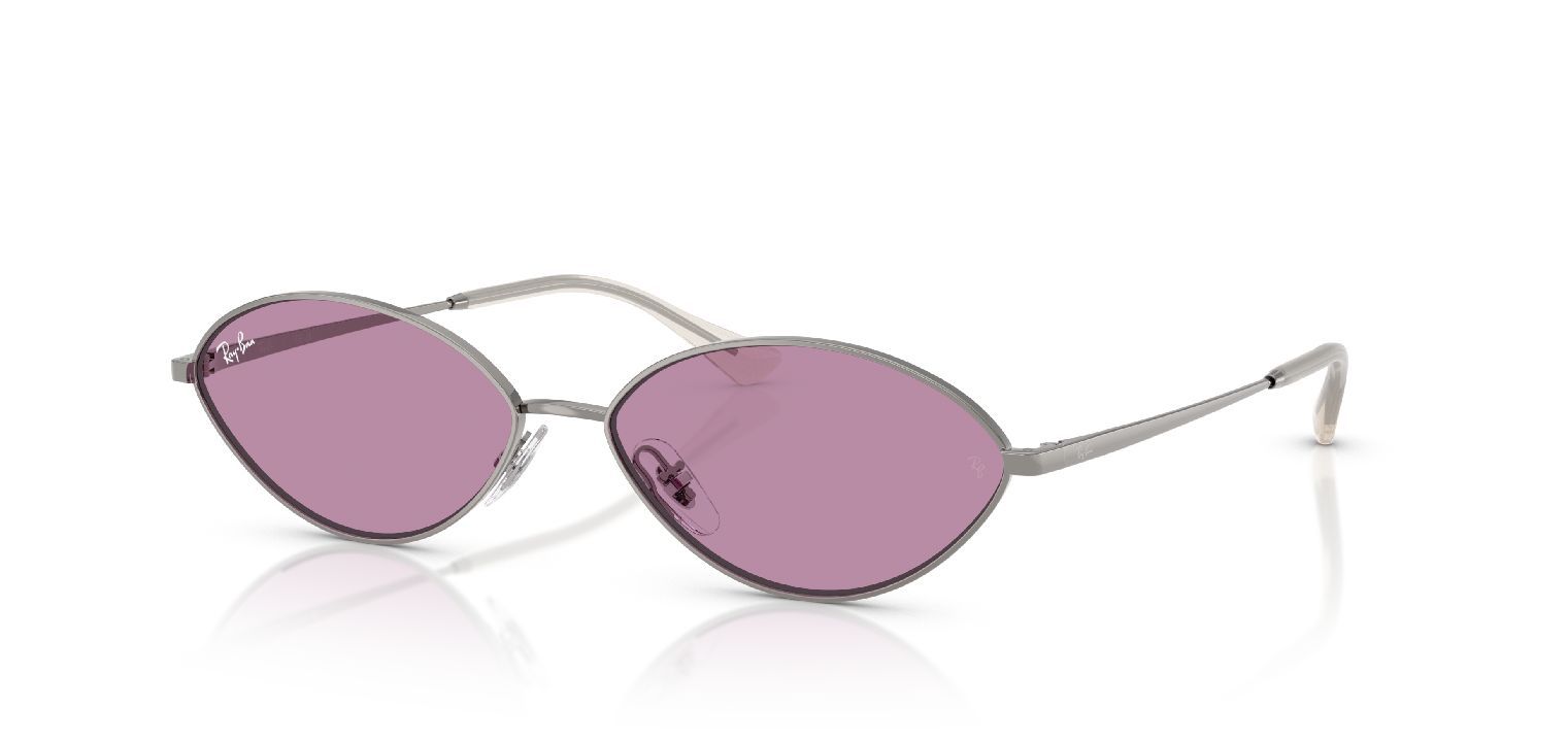 Ray-Ban Oval Sonnenbrillen 0RB3757 Grau für Damen/Herren