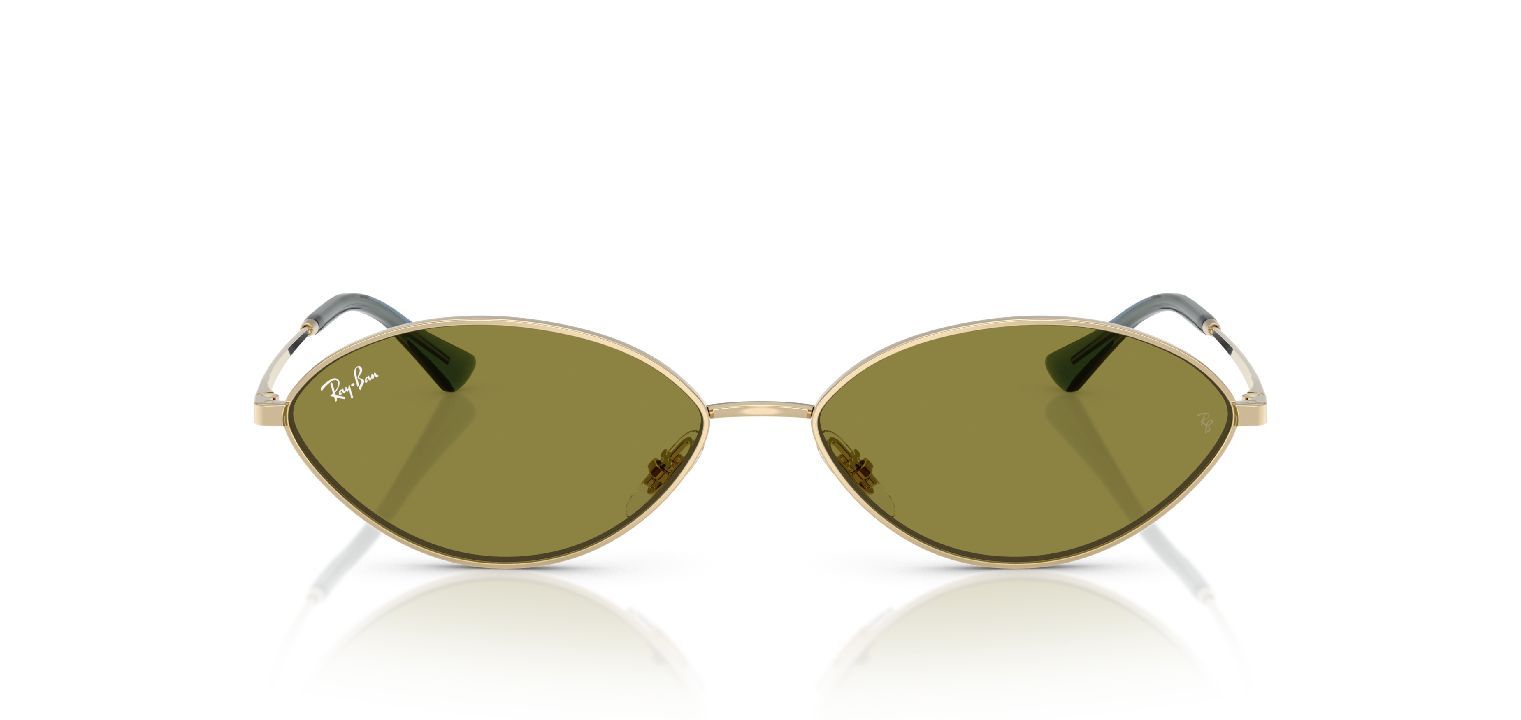 Ray-Ban Oval Sonnenbrillen 0RB3757 Gold für Damen/Herren