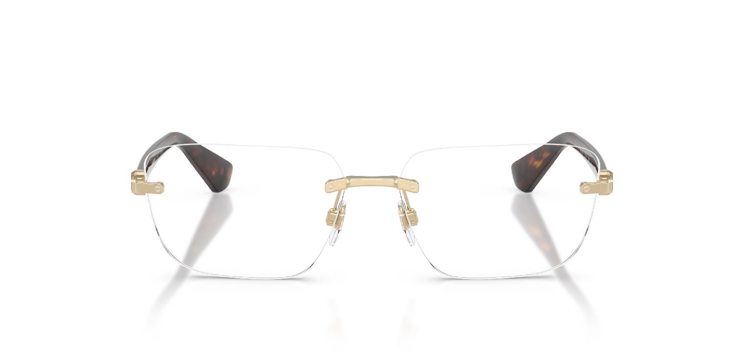 Burberry Rechteckig Brillen 0BE1392 Gold für Herren