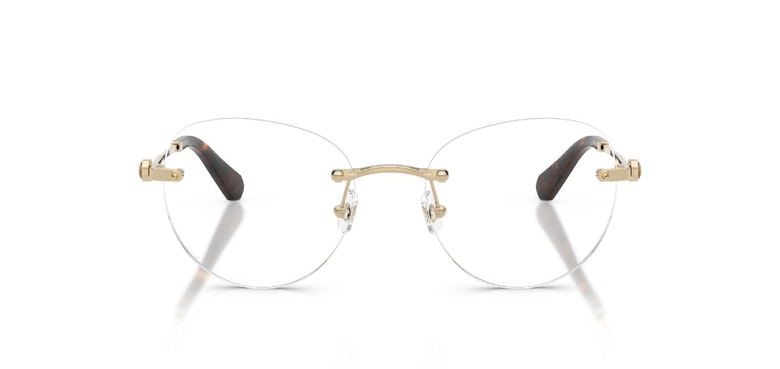 Lunettes de vue Swarovski Ronde 0SK1021 Doré pour Femme