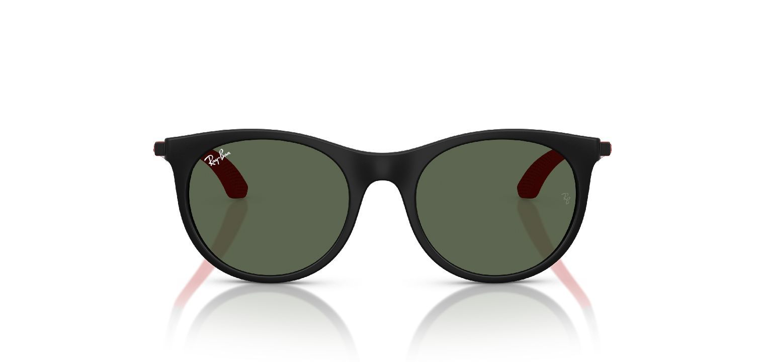 Ray-Ban Rund Sonnenbrillen 0RJ9082S Schwarz für Kinder