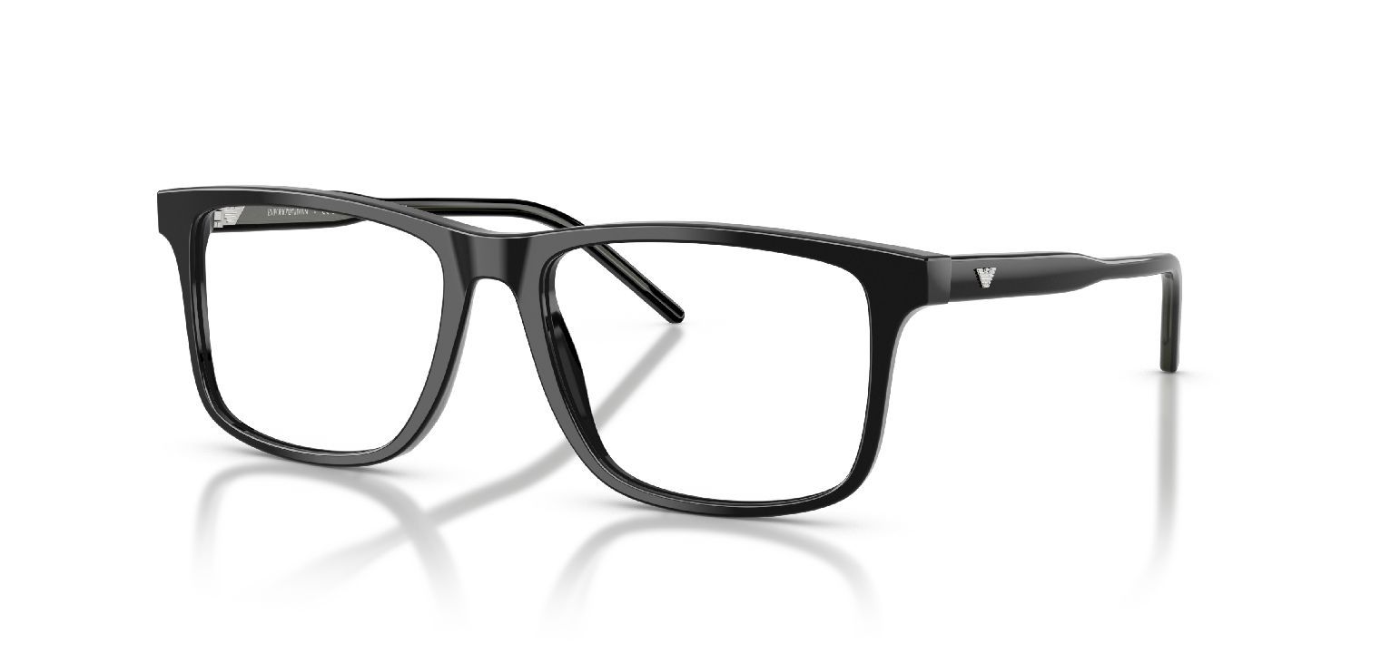 Emporio Armani Quadratisch Brillen 0EA3257 Schwarz für Herren