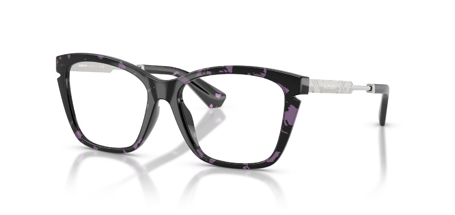 Burberry Schmetterling Brillen 0BE2427U Violett für Damen