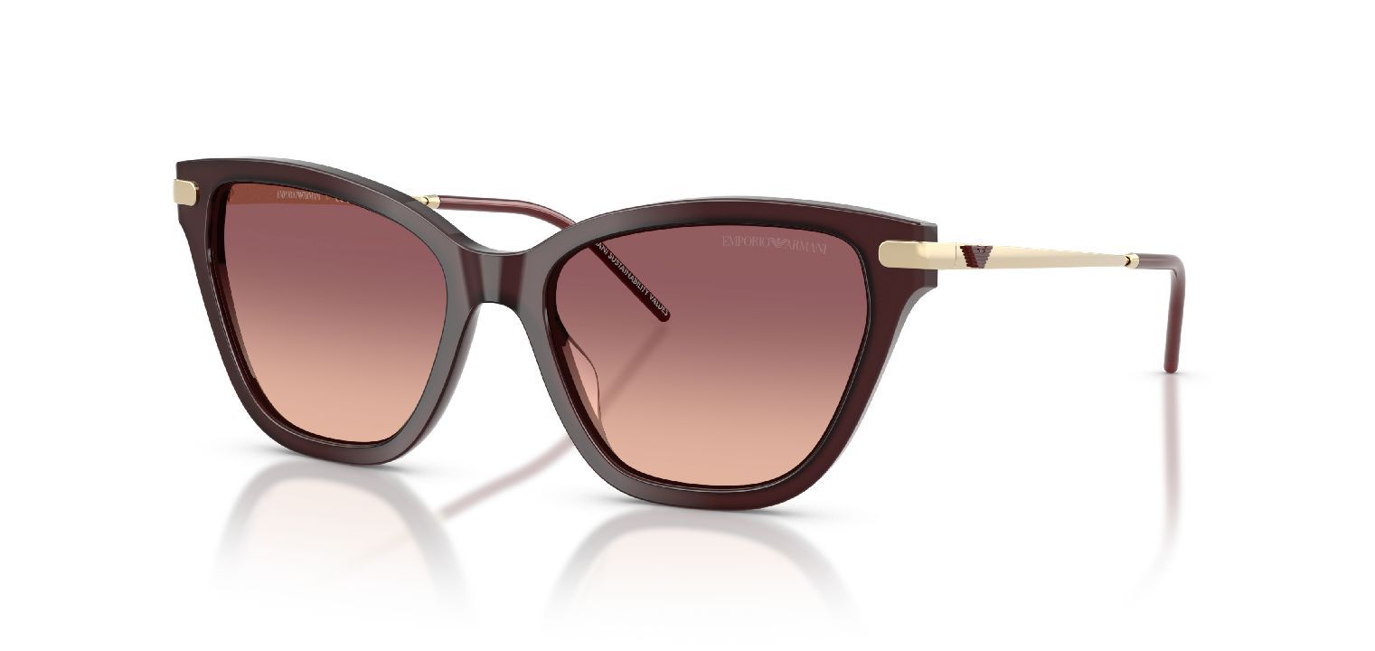 Emporio Armani Schmetterling Sonnenbrillen 0EA4251 Rot für Damen