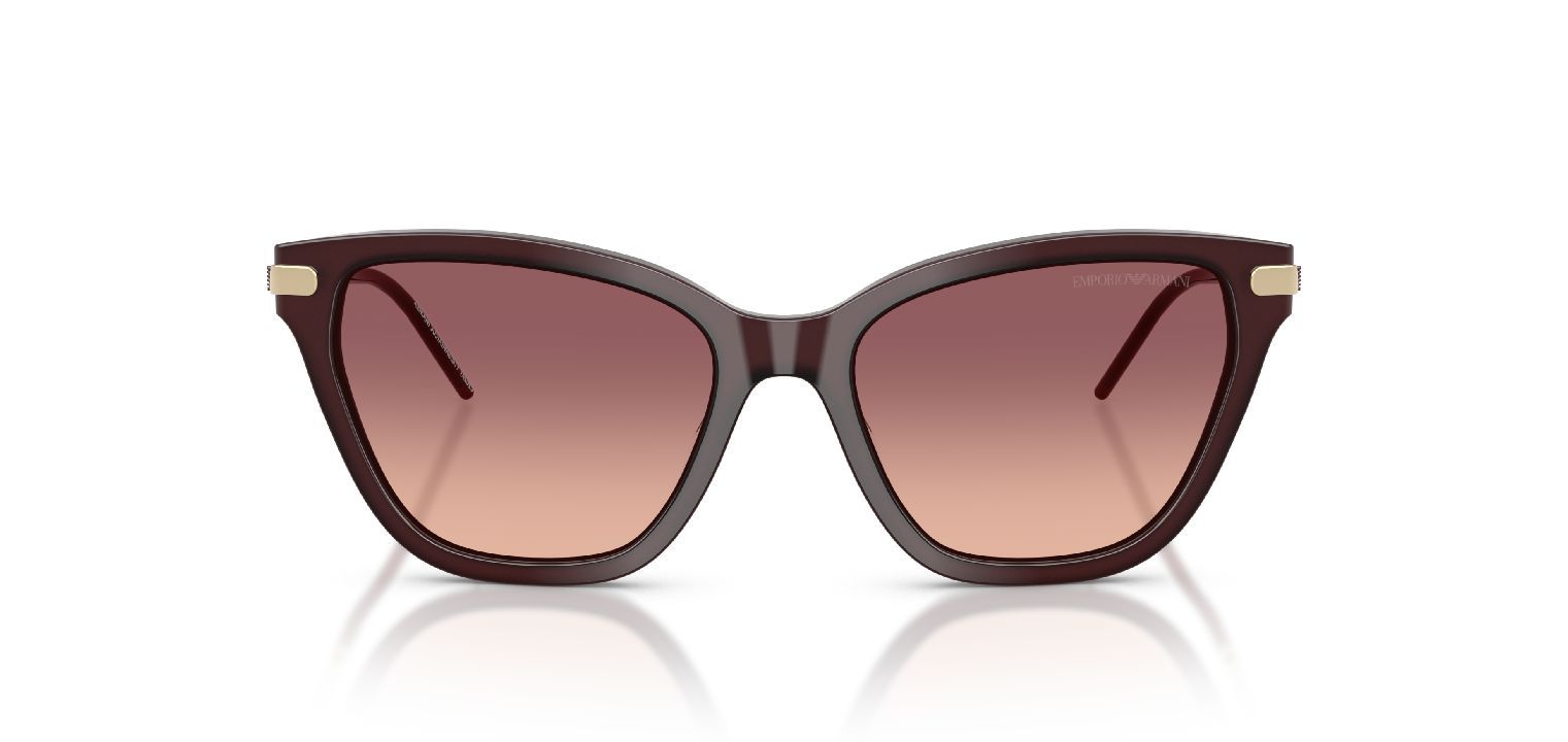 Emporio Armani Schmetterling Sonnenbrillen 0EA4251 Rot für Damen