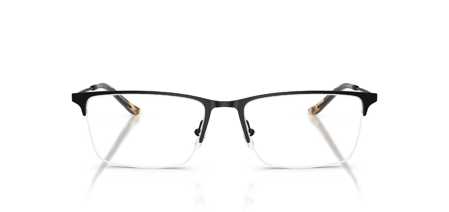 Emporio Armani Rechteckig Brillen 0EA1171 Schwarz für Herren