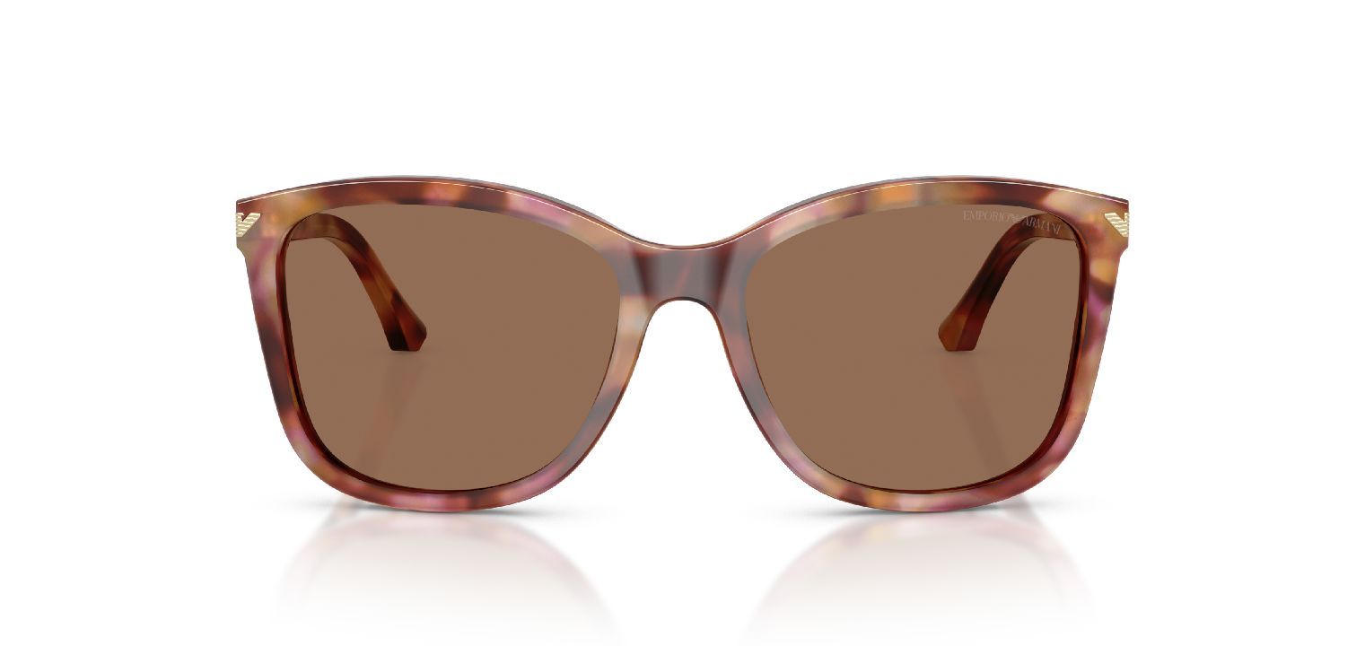 Emporio Armani Quadratisch Sonnenbrillen 0EA4060 Rot für Damen