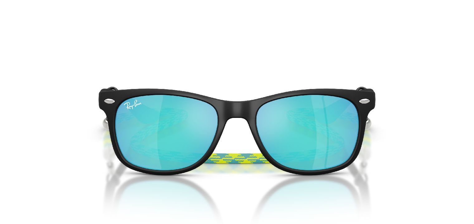 Lunettes de soleil Ray-Ban Carré 0RJ9052S Noir pour Enfant