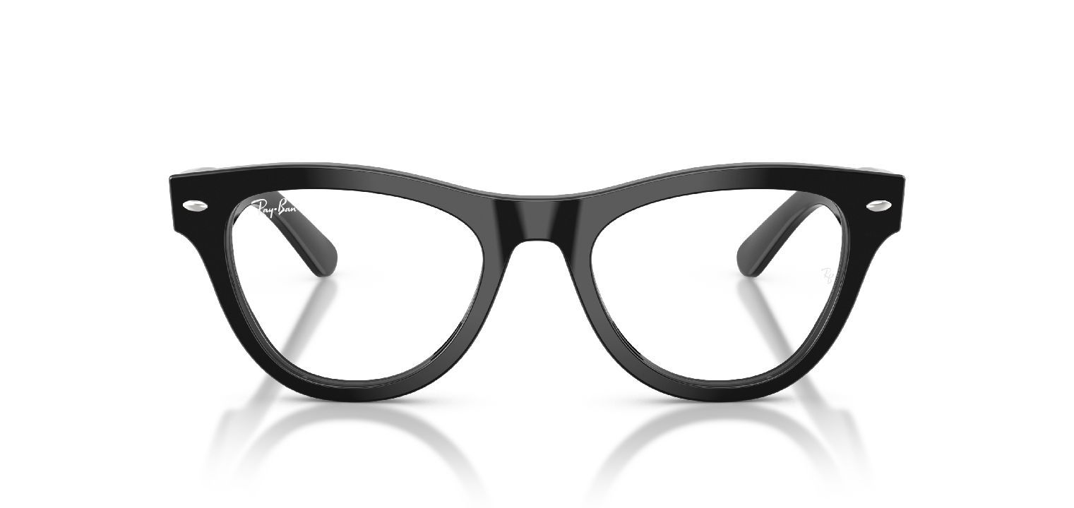 Ray-Ban Schmetterling Brillen 0RX5510 Schwarz für Damen