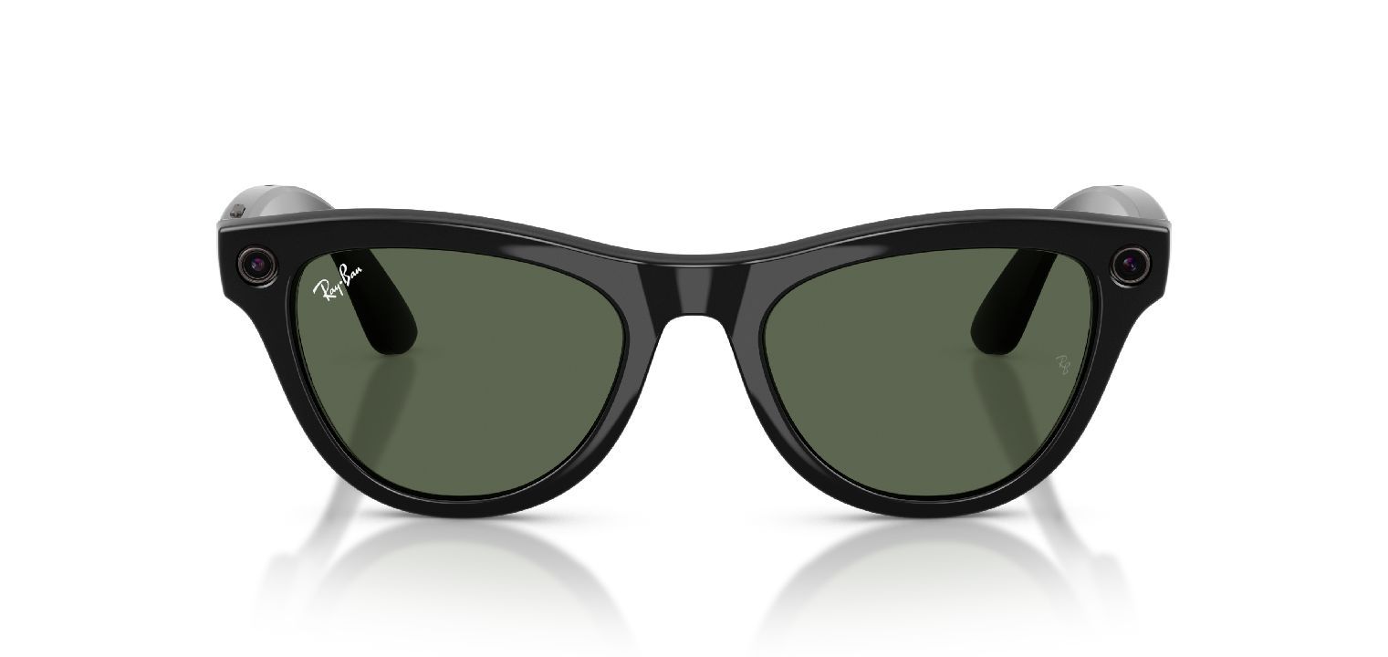 Ray-Ban Meta Schmetterling Sonnenbrillen 0RW4014 Schwarz für Damen/Herren