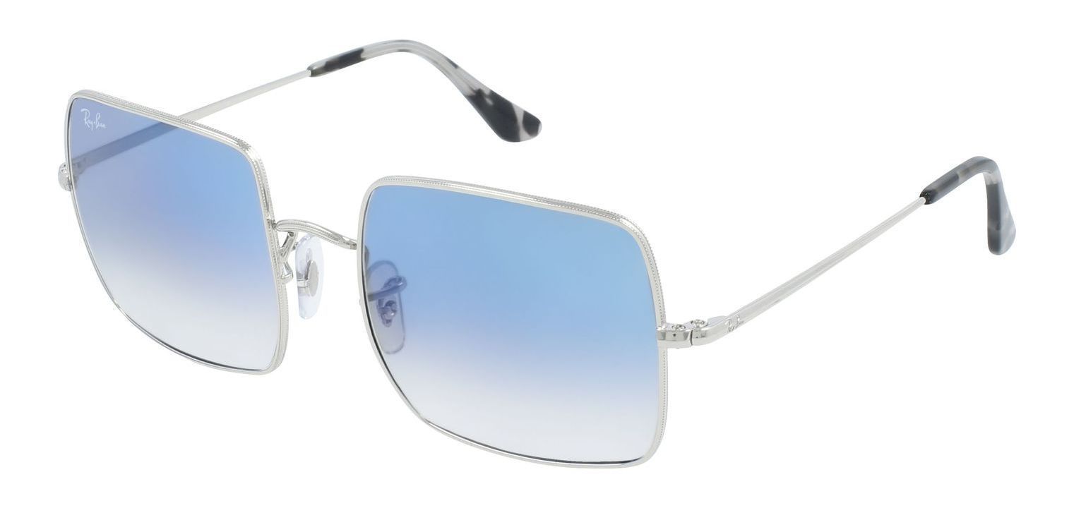 Ray-Ban Rechteckig Sonnenbrillen 0RB1971 Sillber für Damen