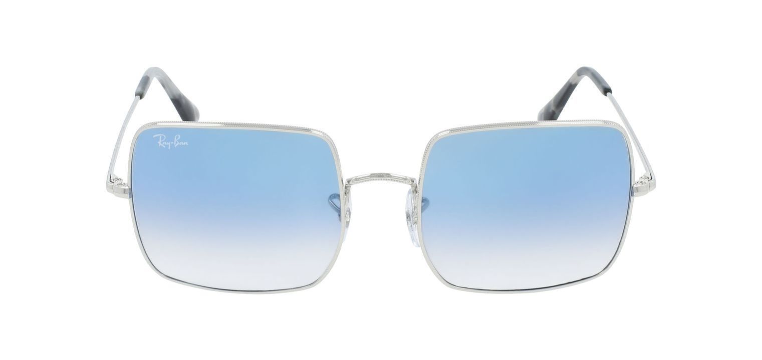 Ray-Ban Rechteckig Sonnenbrillen 0RB1971 Sillber für Damen