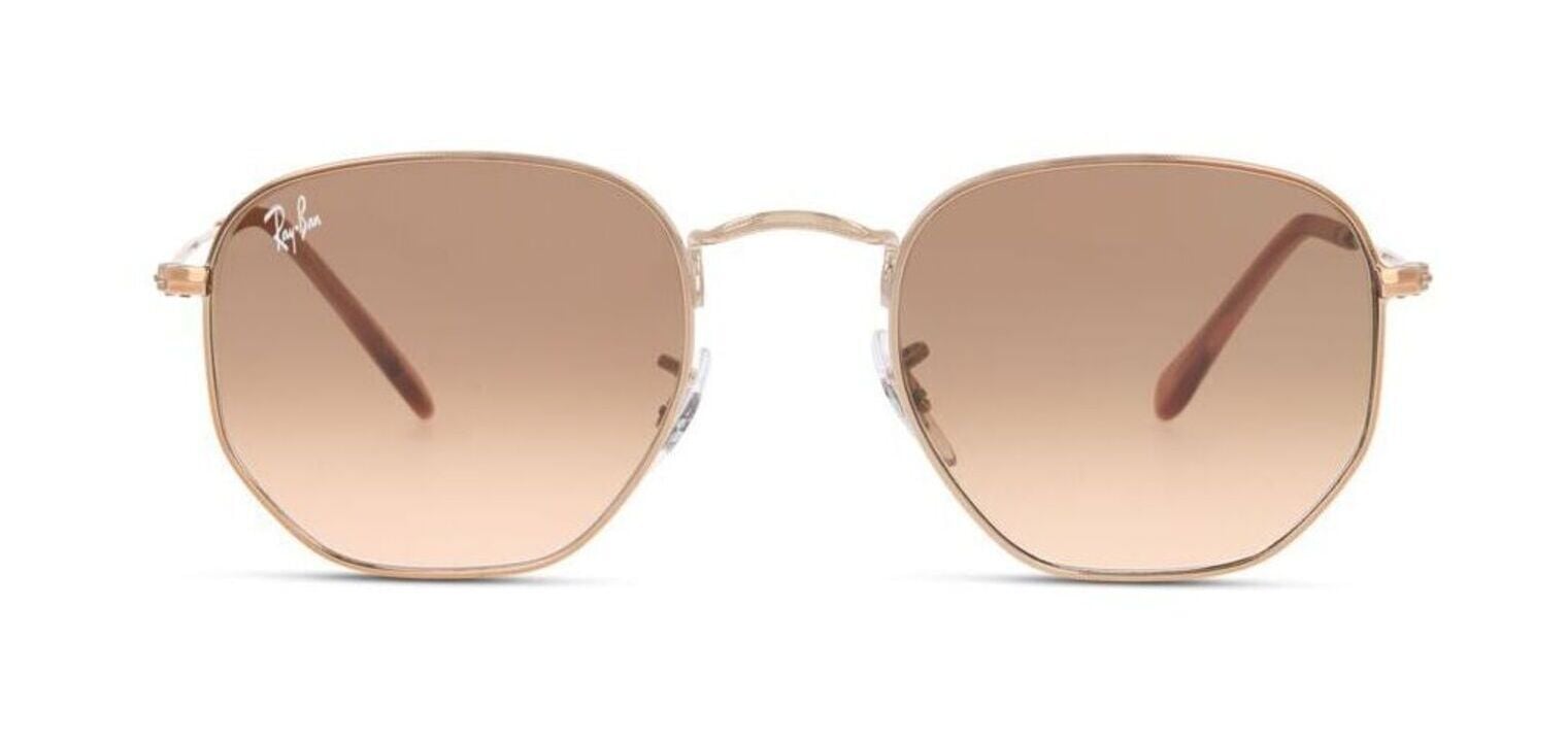 Ray-Ban Oval Sonnenbrillen RB3548N Gold für Damen/Herren