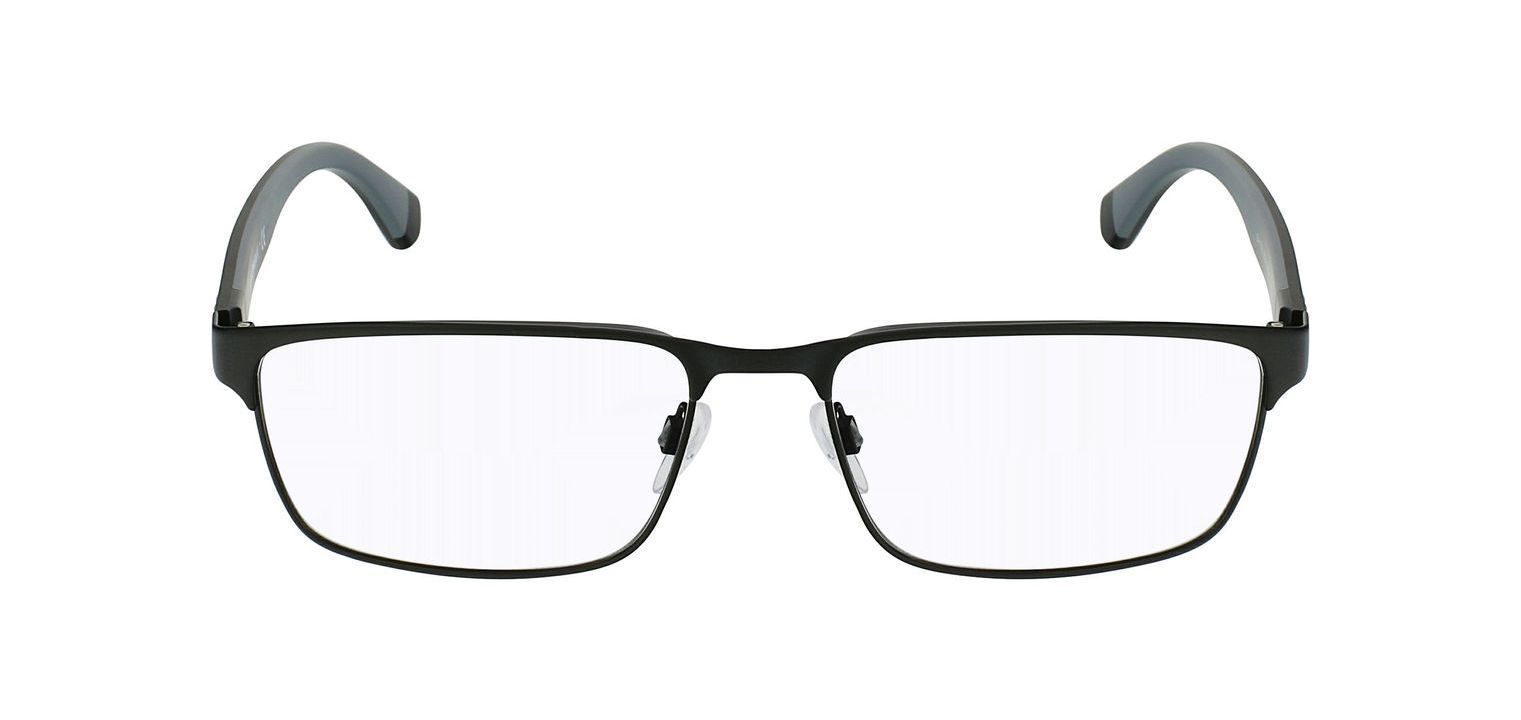 Lunettes de vue Emporio Armani Rectangle 0EA1105 Noir mat pour Homme