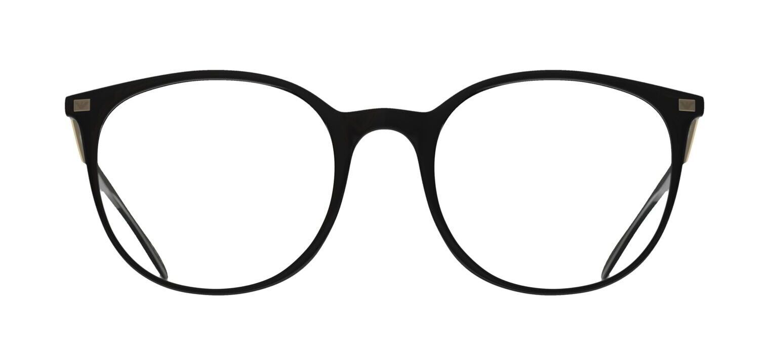 Emporio Armani Rund Brillen 0EA3168 Schwarz für Damen