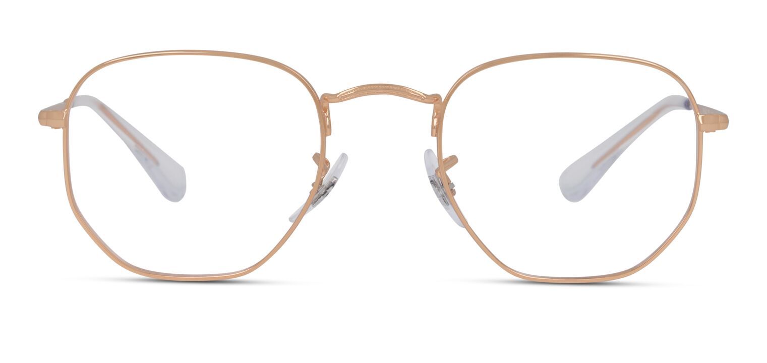 Ray-Ban Oval Brillen 0RX6448 Rosa für Damen/Herren