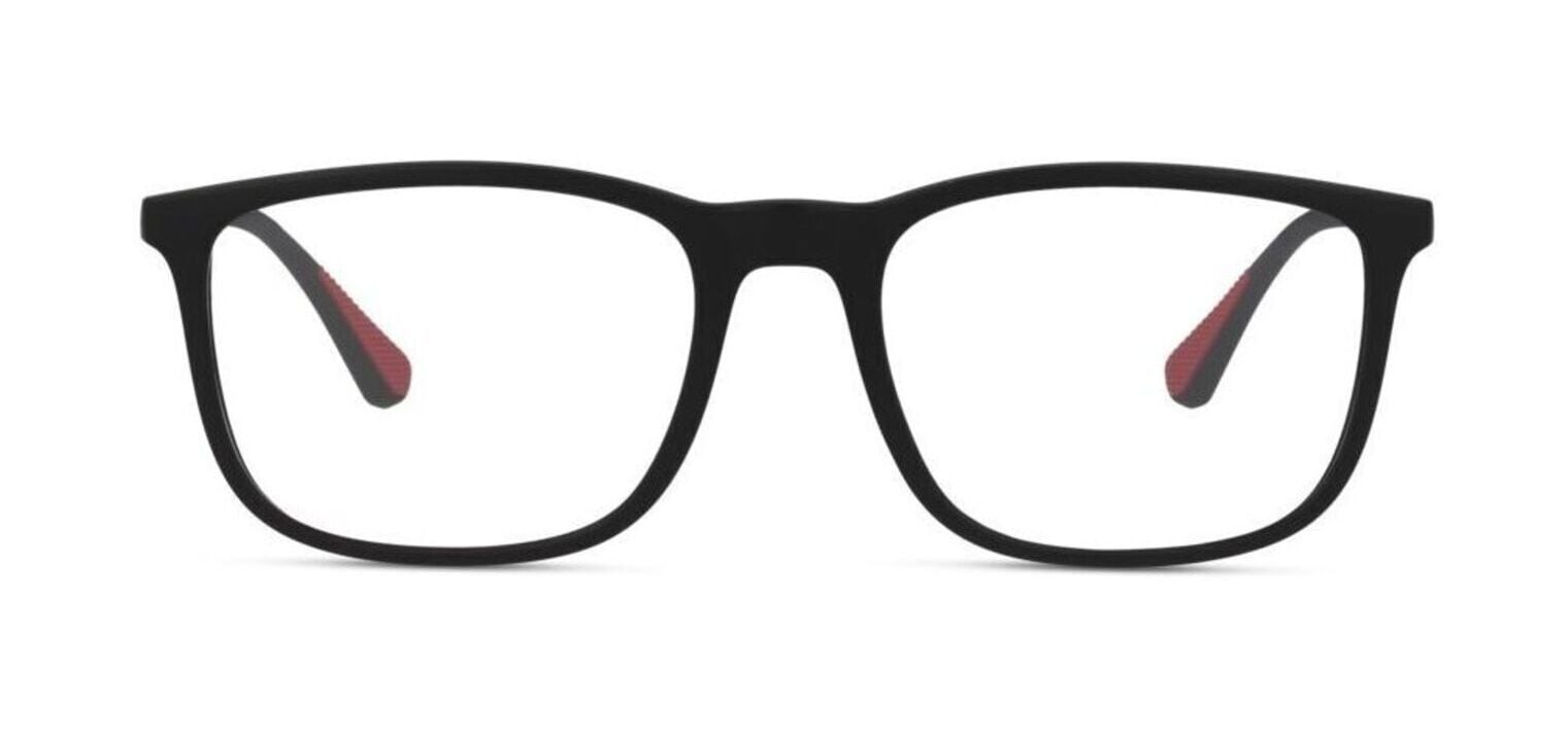 Emporio Armani Rechteckig Brillen 0EA3177 Mattschwarz für Herren