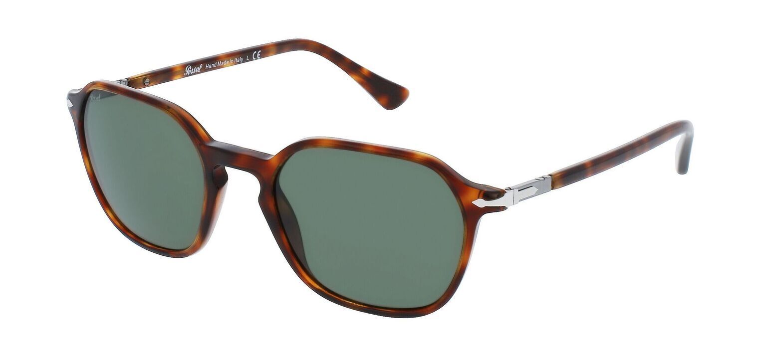 Persol Rechteckig Sonnenbrillen 0PO3256S Havana für Herren