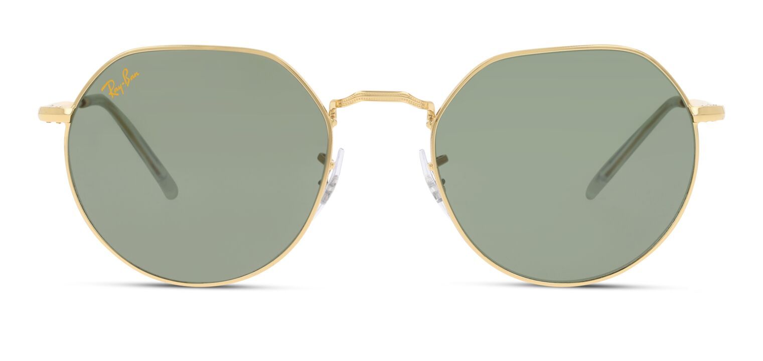 Ray-Ban Oval Sonnenbrillen 0RB3565 Gold für Damen/Herren