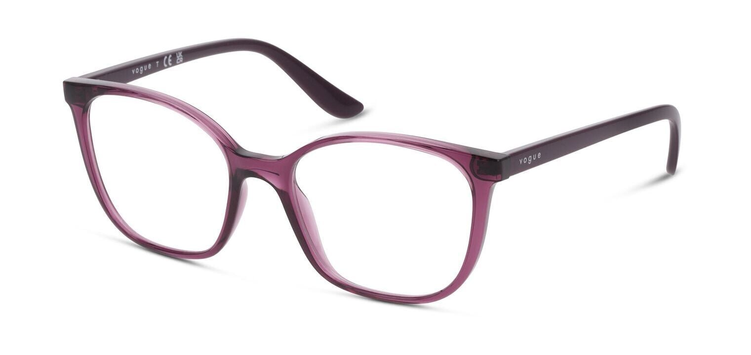 Lunettes de vue Vogue Papillon 0VO5356 Violet pour Femme