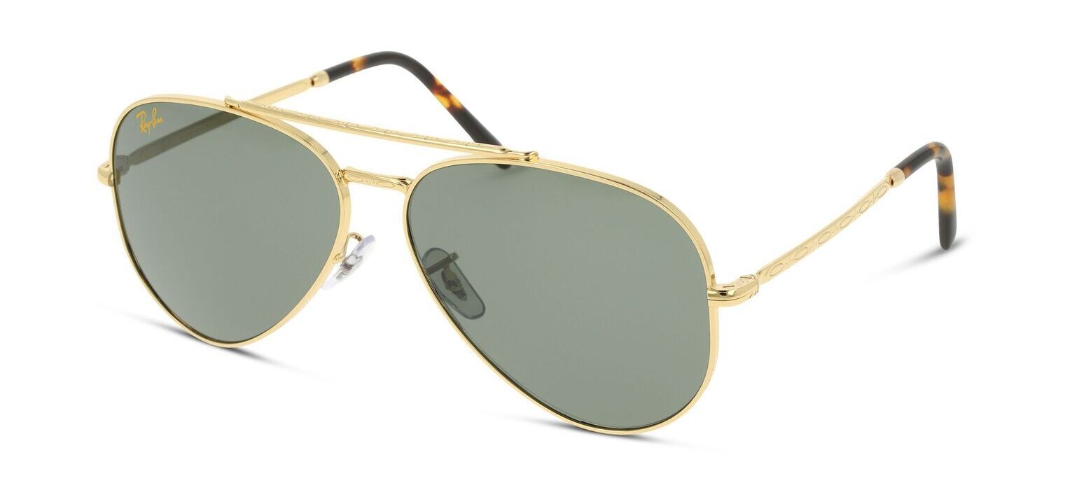 Ray-Ban Aviator Sonnenbrillen 0RB3625 Gold für Damen/Herren