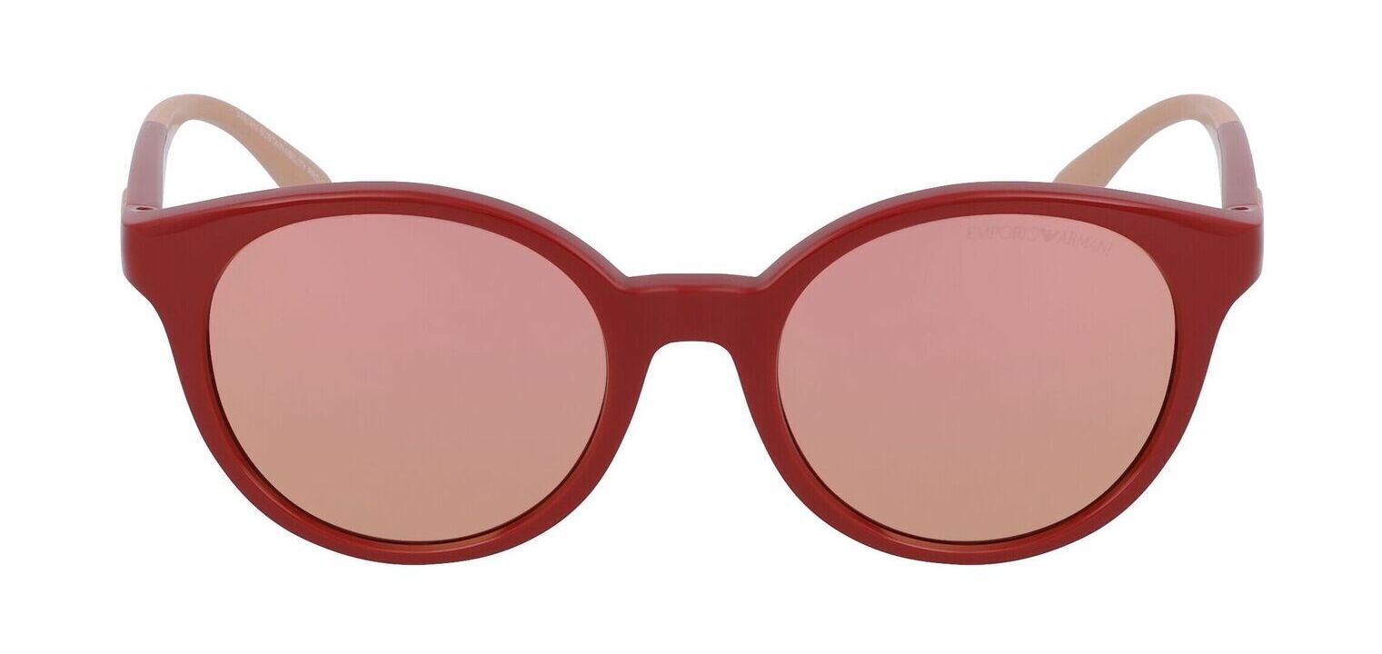 Emporio Armani Rund Sonnenbrillen 0EA4185 Rot für Kinder