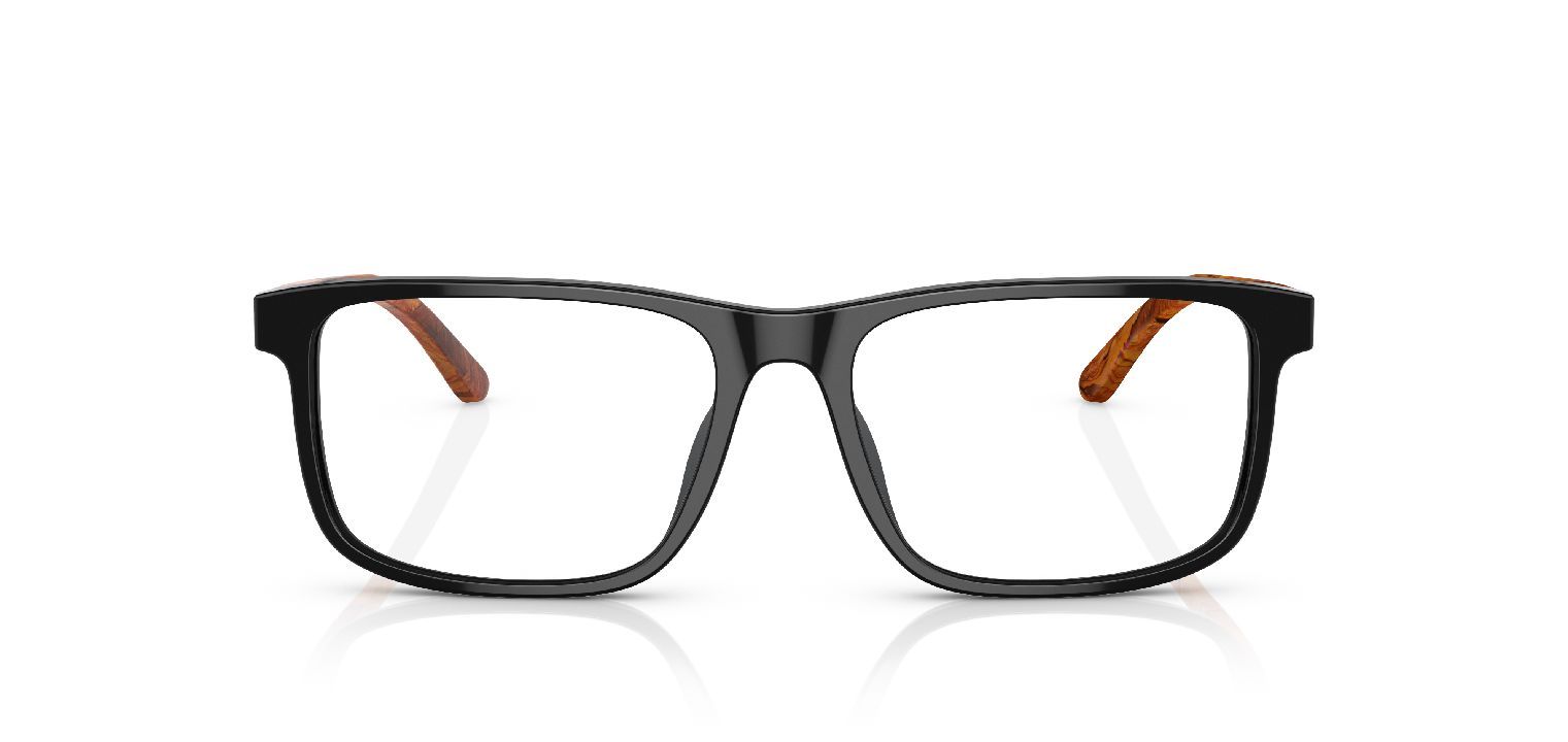 Ralph Lauren Rechteckig Brillen 0RL6225U Schwarz für Herren