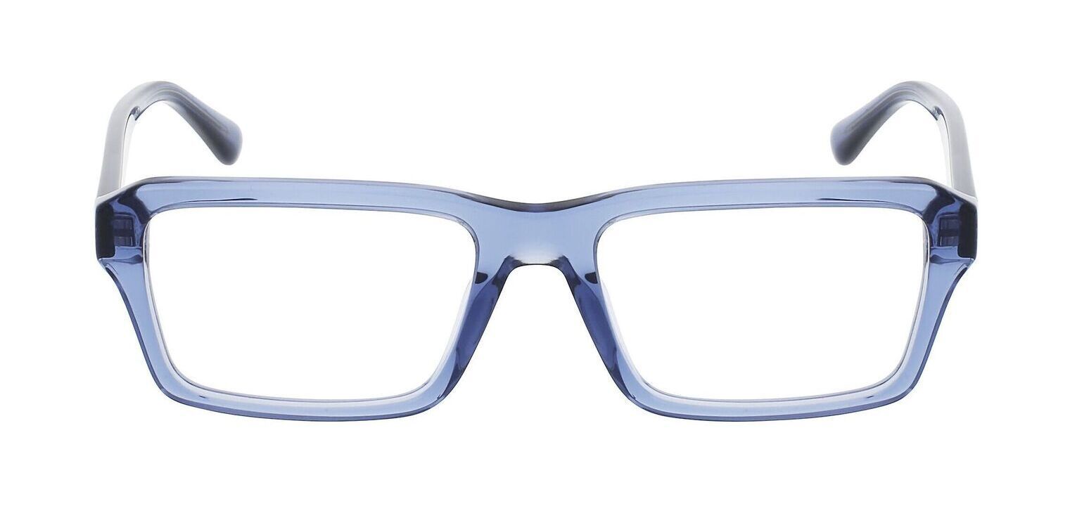 Emporio Armani Rechteckig Brillen 0EA3206 Blau für Herren