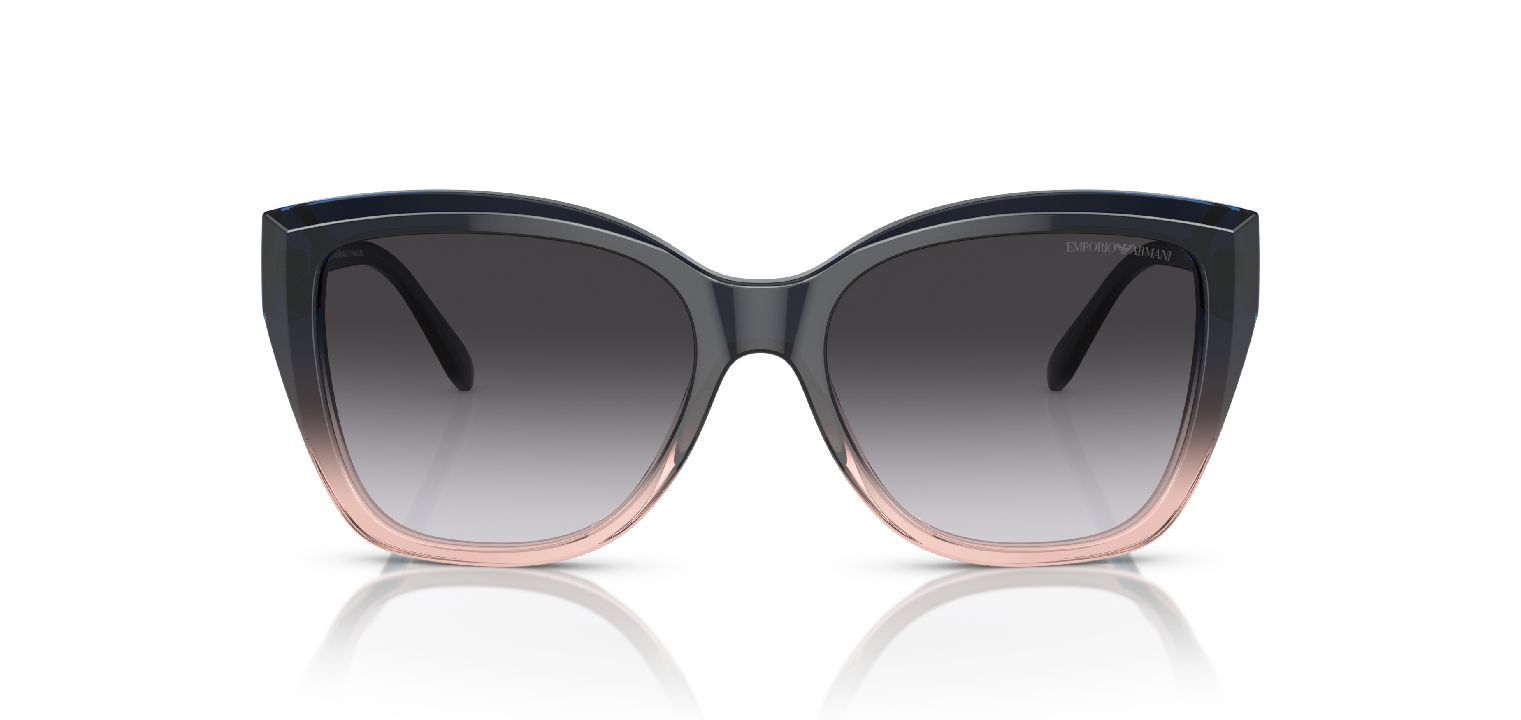 Emporio Armani Schmetterling Sonnenbrillen 0EA4198 Blau für Damen