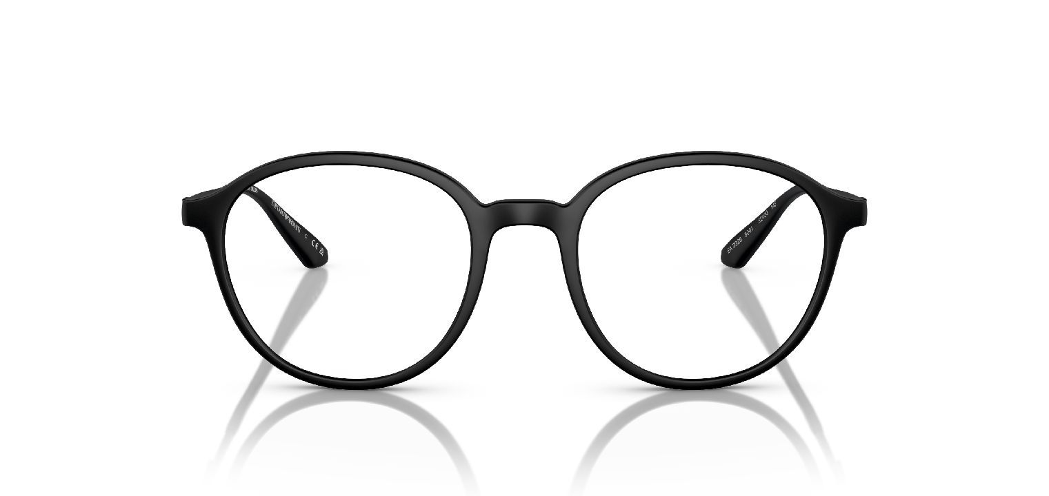 Emporio Armani Rund Brillen 0EA3225 Schwarz für Herren