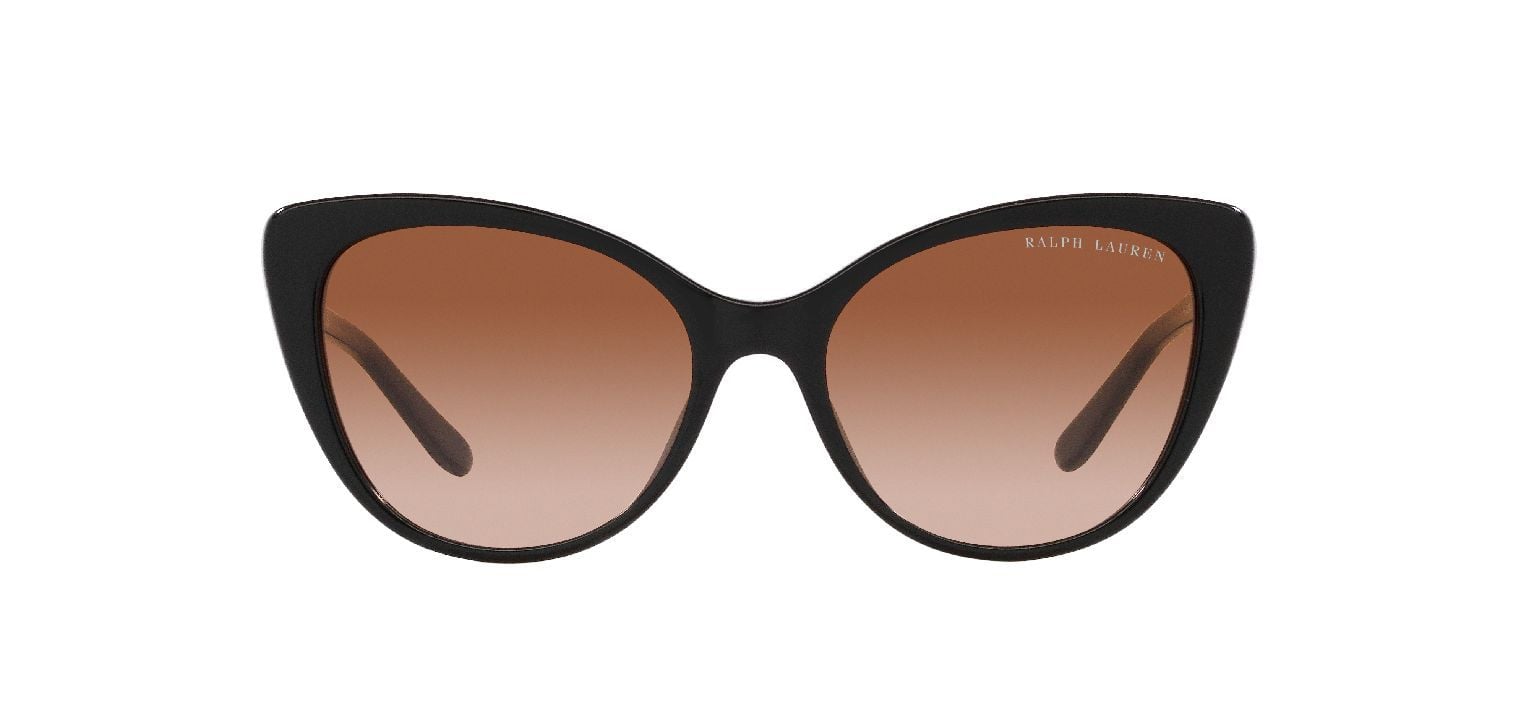 Ralph Lauren Schmetterling Sonnenbrillen 0RL8215BU Schwarz für Damen