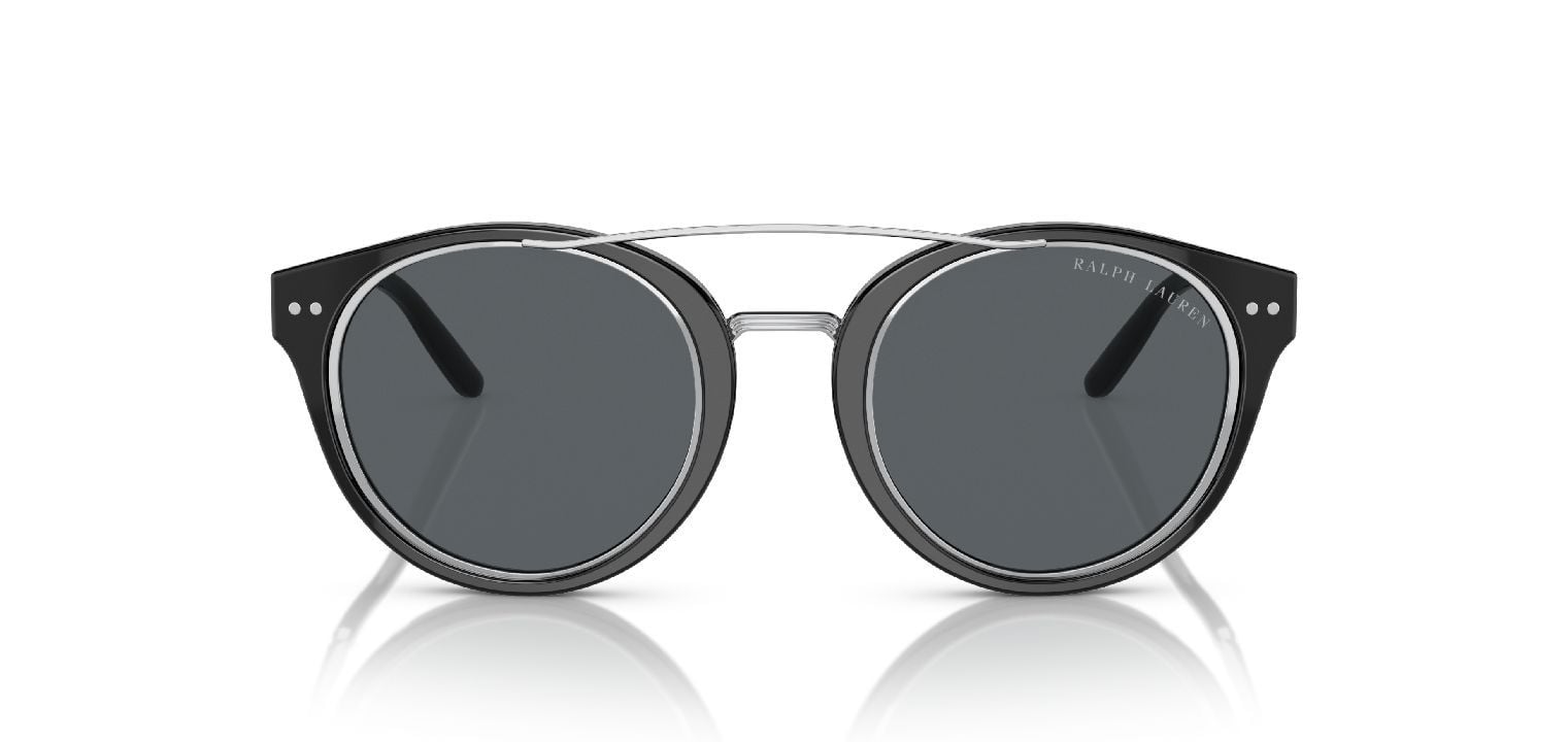 Ralph Lauren Rund Sonnenbrillen 0RL8210 Schwarz für Herren