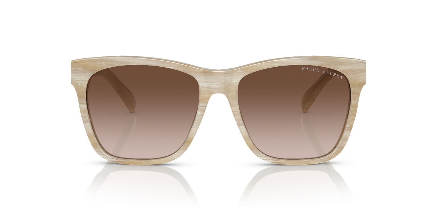 Ralph Lauren Quadratisch Sonnenbrillen 0RL8212 Schildpatt für Damen