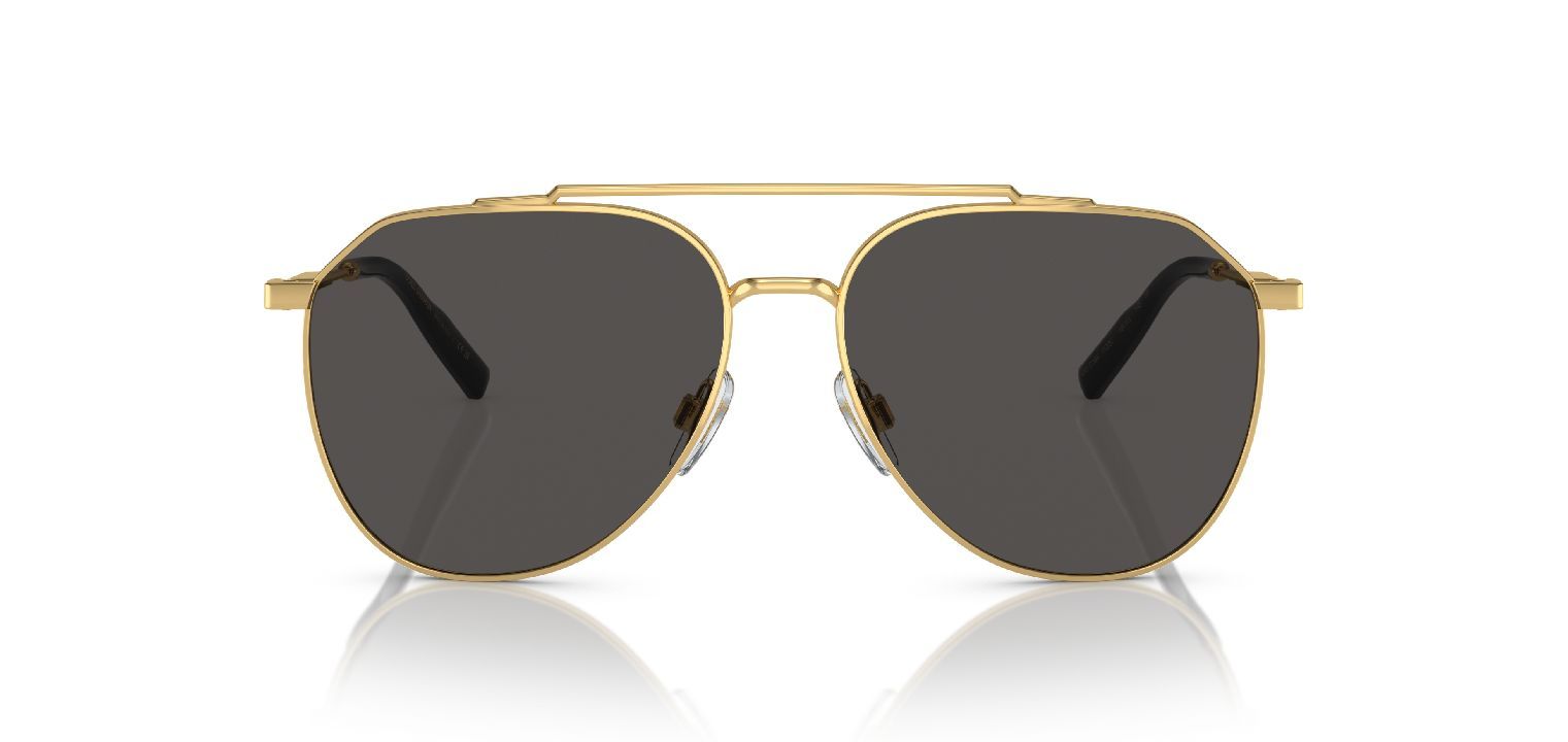 Dolce & Gabbana Aviator Sonnenbrillen 0DG2296 Gold für Herren