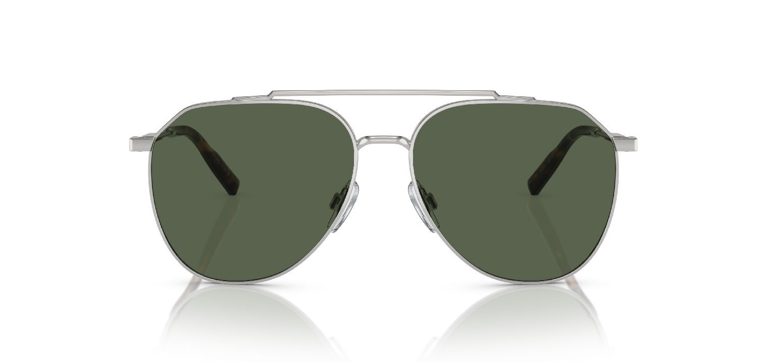 Dolce & Gabbana Aviator Sonnenbrillen 0DG2296 Sillber für Herren