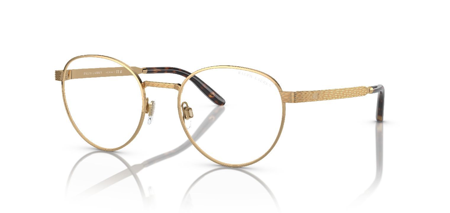 Ralph Lauren Rund Brillen 0RL5118 Gold für Herren